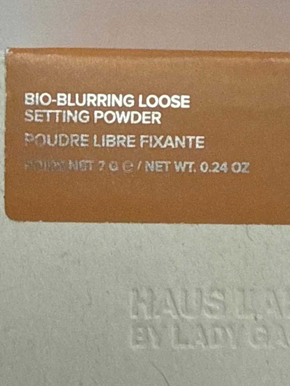 Haus Labs Bio-Blurring Loose Setting Powder Deep Honey 7g Lady Gaga New